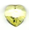 1 18mm Preciosa Medium Yellow Heart